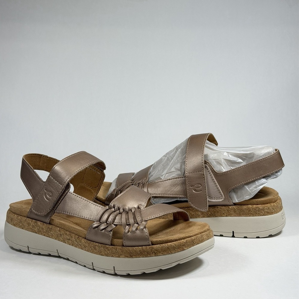 Easy‎ Spirit Size-9 M Ilena Women's Platform Sandal Rose Gold